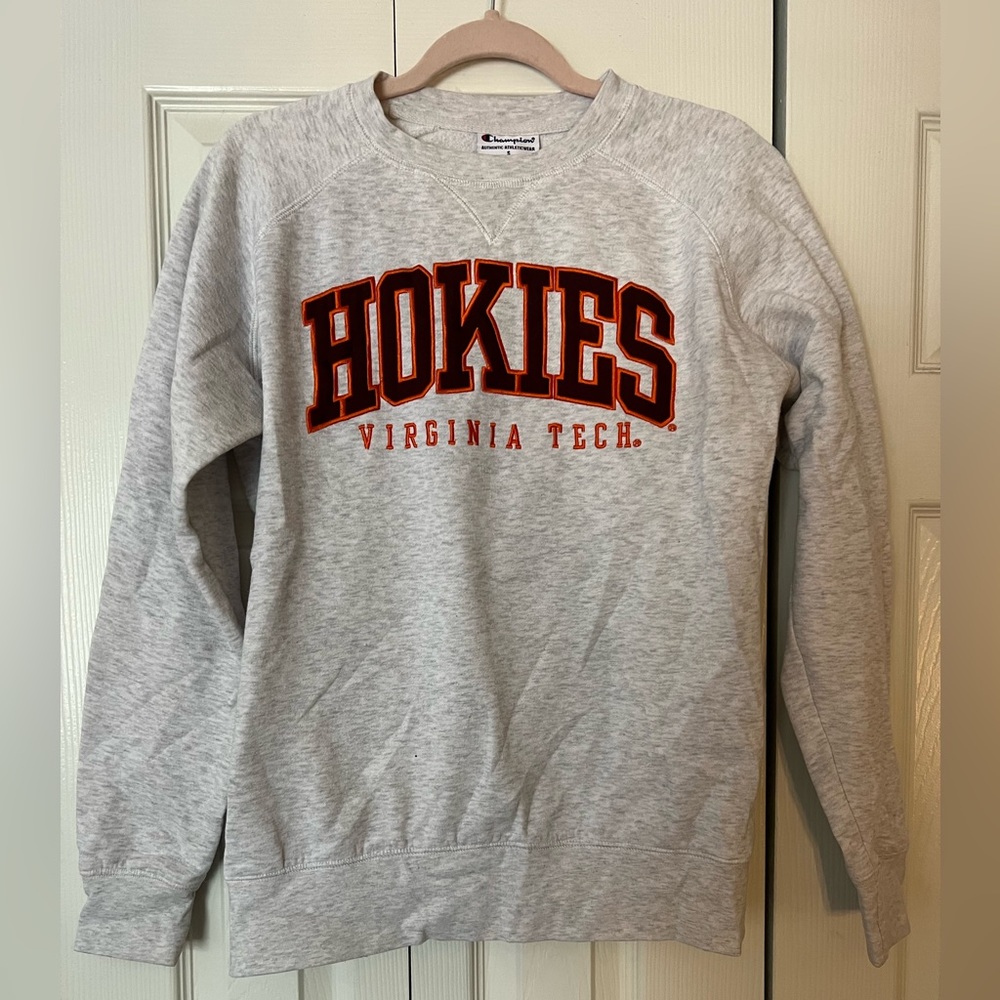 champion hokies crewneck
